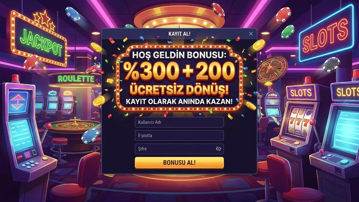 Bonusla kayıt